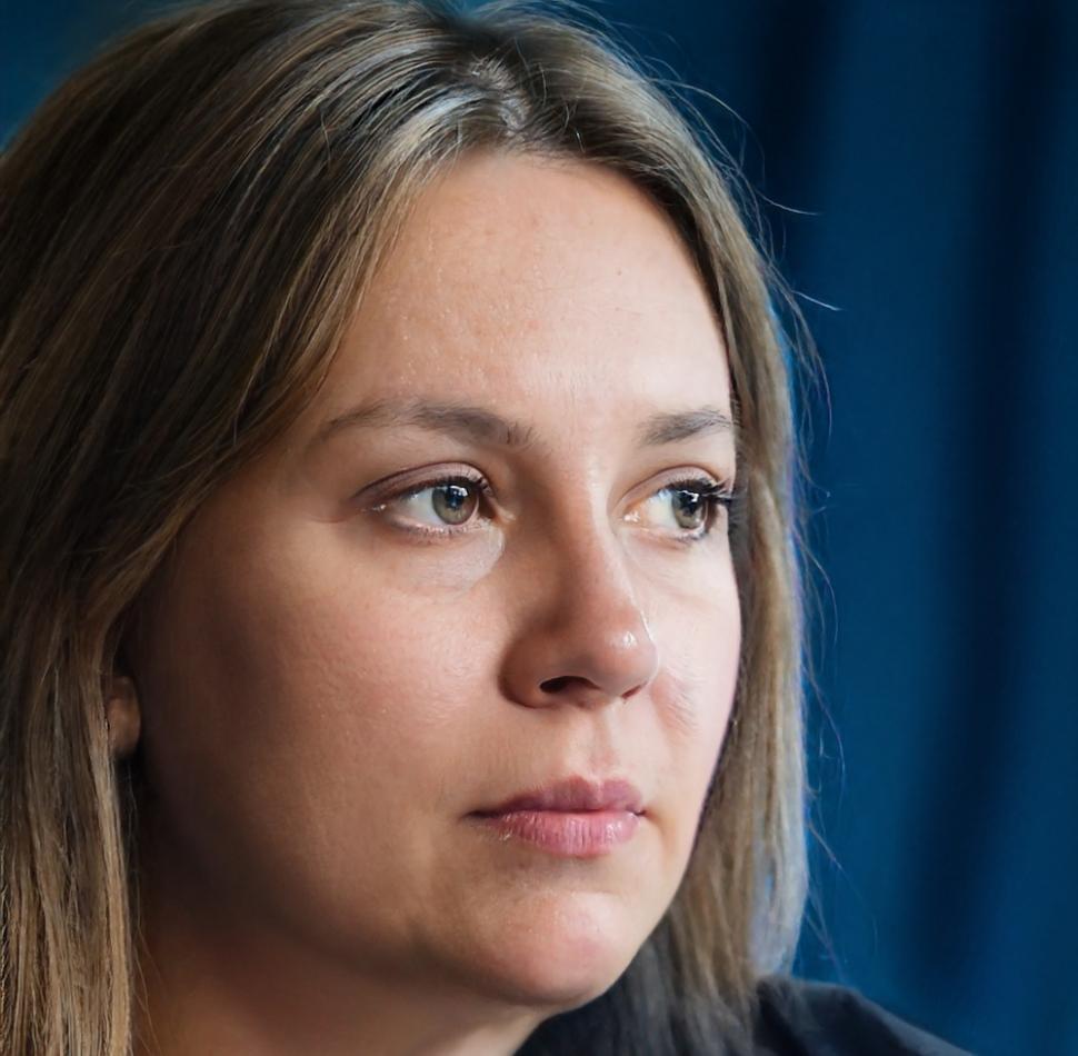 Teilnehmerin Sarah aus der Lerngruppe